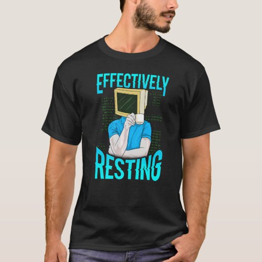 Computer Geek IT Technische ondersteuning Wetensch T-shirt (Voorkant)