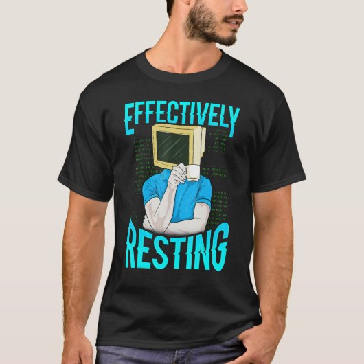 Computer Geek IT Technische ondersteuning Wetensch T-shirt (Voorkant)