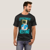 Computer Geek IT Technische ondersteuning Wetensch T-shirt (Voorkant volledig)