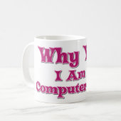 Computer Geek Koffiemok (Voorkant links)