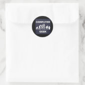 Computer Geek Label Sticker (Tas)