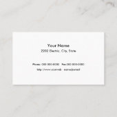 Computer Geek Laptop Visitekaartje (Achterkant)