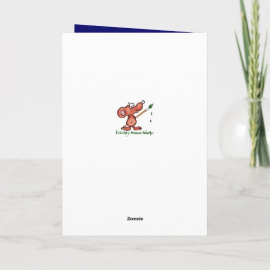 Computer Geek Son-in-law Humor Birthday Owl Fun Kaart (Achterkant)