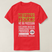 Computer Geeks TShirt Nerd Science Programmer Tech (Design voorkant)