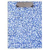Computer-Generated Blue Petals Klembord (Voorkant)