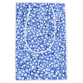 Computer-Generated Blue Petals Medium Cadeauzakje