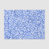 Computer-Generated Blue Petals Tissuepapier (Voorkant)