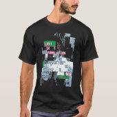 Computer Glitch Geek Programmer Nerd Fout T T-shirt (Voorkant)