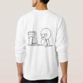 Computer Guy Meme - 2-zijdig Sweatshirt (Achterkant)