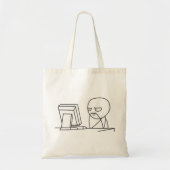 Computer Guy Meme ‏ - Bag Tote Bag (Voorkant)