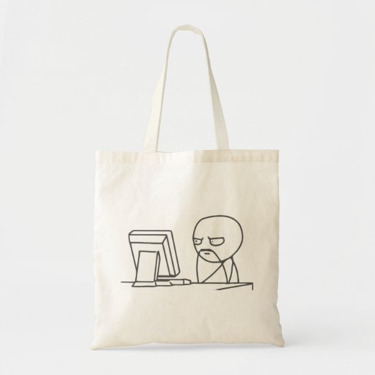 Computer Guy Meme - Bag Tote Bag (Voorkant)