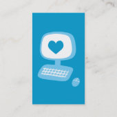 Computer Heart Visitekaartjes (Achterkant)