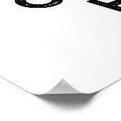 Computer Hecker Funny Hacker Pun Poster (Hoek)