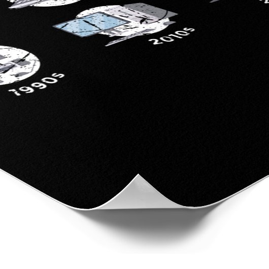 Computer History Computer Scientist Hacker it Poster (Hoek)