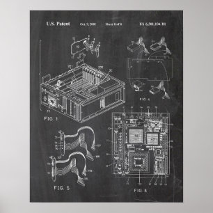 Computer Housing Patent Poster