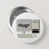 Computer Hug Button (Voorkant /achterkant)