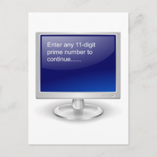 Computer Humor Briefkaart