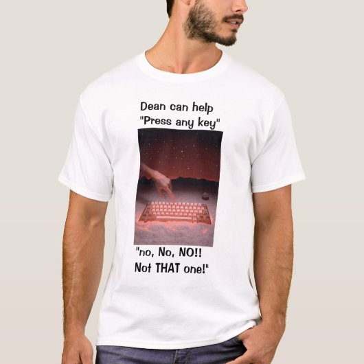 Computer humor t-shirt (Voorkant)