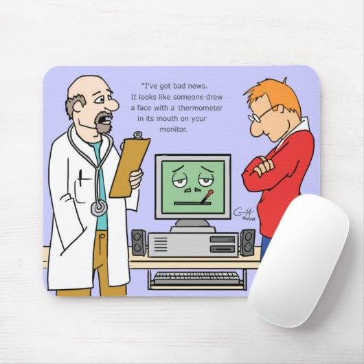 Computer Ills Muismat (Met muis)