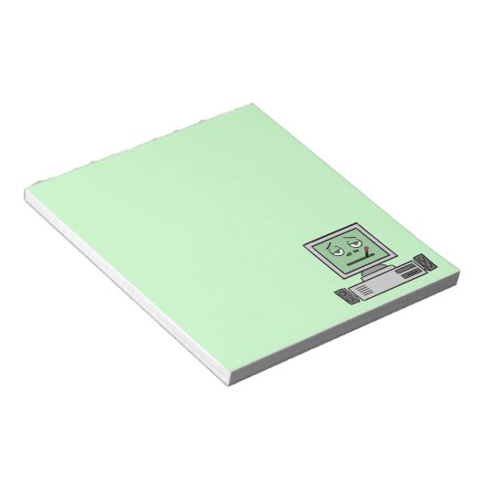 Computer Ills Notitieblok (Schuin)