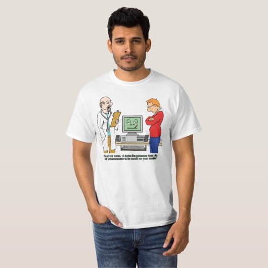 Computer Ills T-shirt (Voorkant volledig)