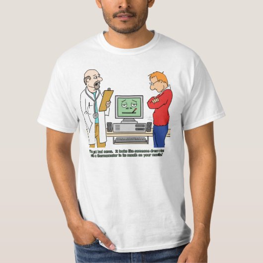 Computer Ills T-shirt (Voorkant)
