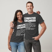 Computer ingenieur zelfspot techniek Funny T-shirt (Unisex)