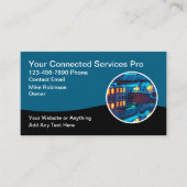 Computer Internet Networking Services Visitekaartje (Voorkant)