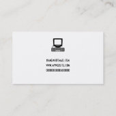 Computer, Jouw naam hier Visitekaartje (Achterkant)