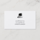 Computer, Jouw naam hier Visitekaartje (Achterkant)