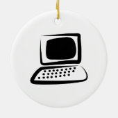 Computer Keramisch Ornament (Achterkant)