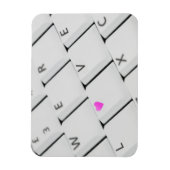 Computer Keyboard Love Letters Magneet (Verticaal)