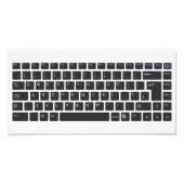 Computer Keyboard-Poster Foto Afdruk (Voorkant)