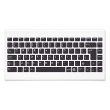 Computer Keyboard-Poster