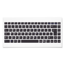 Computer Keyboard-Poster Foto Afdruk