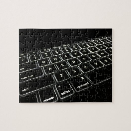Computer Keyboard Puzzle Legpuzzel (Horizontaal)