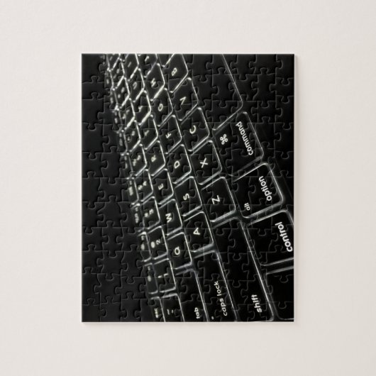 Computer Keyboard Puzzle Legpuzzel (Verticaal)