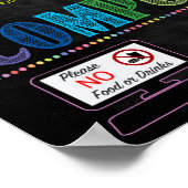 Computer Lab School-teken Poster (Hoek)