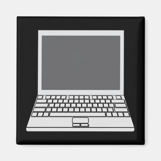 Computer laptop magneet (Voorkant)