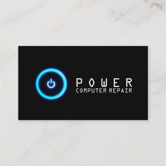 Computer, laptop, PC Repair Visitekaartje (Voorkant)