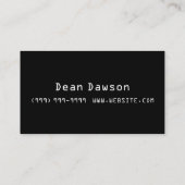 Computer, laptop, PC Repair Visitekaartje (Achterkant)