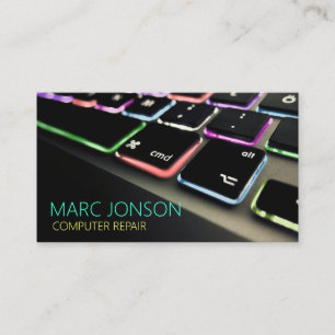Computer, laptop, pc, reparatie, Visitekaartje