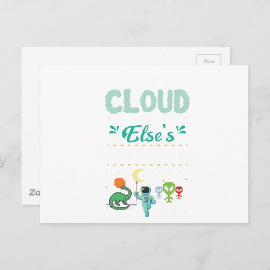 Computer Lover Gamer Grappige IT-programmeur Briefkaart (Voorkant / Achterkant)