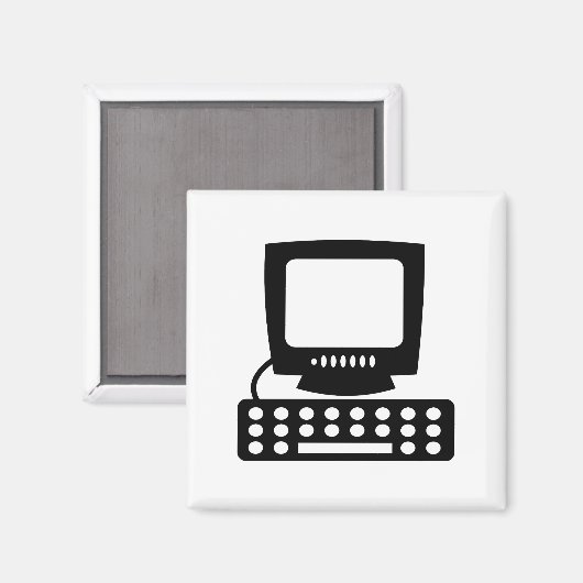 Computer Magneet (Voorkant / Achterkant)