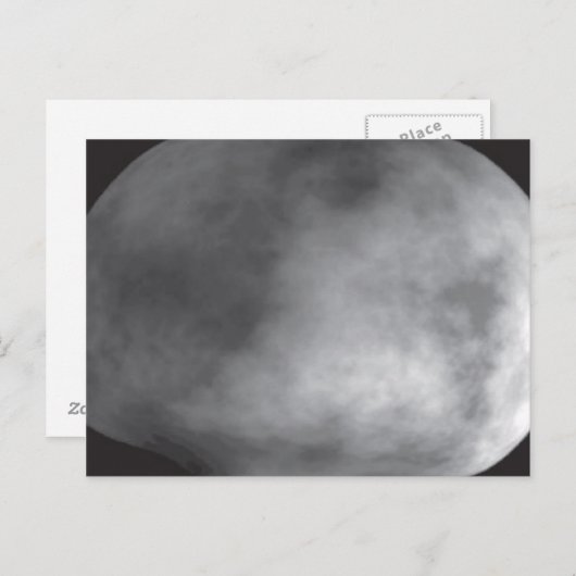 Computer Model van de Asteroïde Vesta Briefkaart (Voorkant / Achterkant)