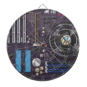 Computer Moederbord Dartbord (Voorkant)