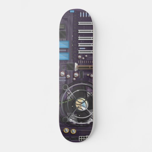 Computer Moederbord Persoonlijk Skateboard (Voorkant)