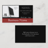 Computer Monitor Visitekaartje (Voorkant / Achterkant)