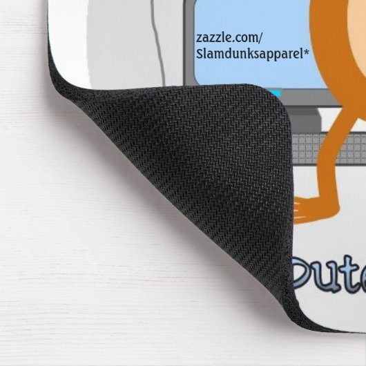 Computer Monkey mousepad Muismat (Hoek)