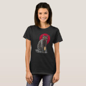 Computer Mouse Blood Red Moon Fancy Dress Parody C T-shirt (Voorkant volledig)